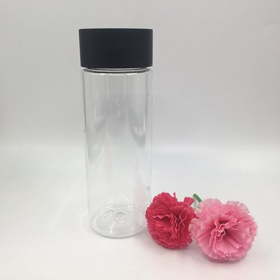 Empfehlen Sie Teetasse Getränk Flasche Takeaway Getränkebecher mit Deckel Wiederverwendbare Plastikflasche mit hoher Qualität