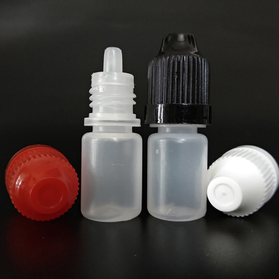 Flüssige Plastik-Tropffflaschen 10ml 15ml 20ml 30ml 40ml 50ml 60ml 70ml 100ml 120ml Kapazität mit Schraubverschluss