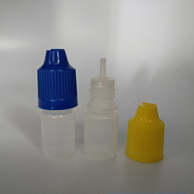 Transparente schwarze Glas-Plastik-Tropffflaschen mit glatter Oberfläche und Anpassung