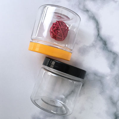 Plastikbehälter mit Deckel Kosmetikbehälter mit breitem Mund