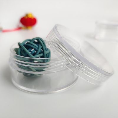 Glatte Oberfläche Kunststoff Kosmetik Tiegel mit individuellem Druck, entworfen für Hautpflegecremes, Lotionen und Kosmetikproduktverpackungen