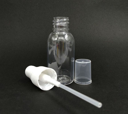 PET-Plastik-Sprayflasche mit 10 ml 15 ml 30 ml 50 ml 60 ml 70 ml 100 ml 200 ml 500 ml Fassungsvermögen