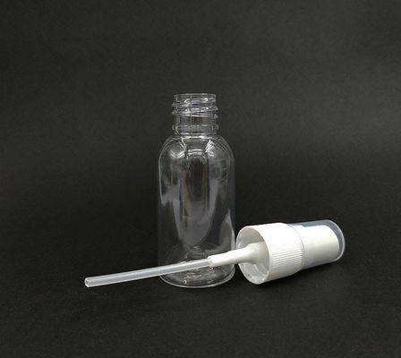 PET-Plastik-Sprayflasche mit 10 ml 15 ml 30 ml 50 ml 60 ml 70 ml 100 ml 200 ml 500 ml Fassungsvermögen