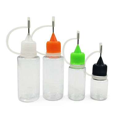 10 ml PET E Flüssigflasche mit Druckflächenbehandlung