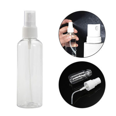 Dauerhafte, transparente, vielseitige, runde PET-Plastikflasche für alle Sprühbedürfnisse