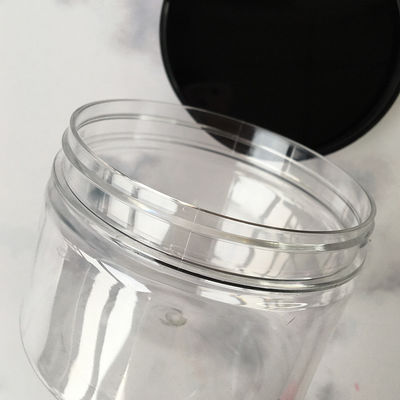 Verkaufsgehalt: Lebensmittelqualität Durchsichtige Tierflaschen mit Schraubdeckel Kunststoffspeicherflasche Moderne Kunststoffflasche mit Sonderangebot