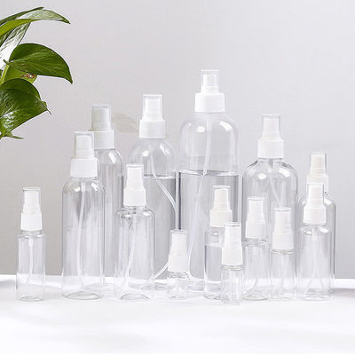 Transparente PET-Sprayflasche mit glatter Oberfläche