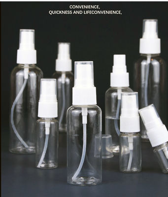 Transparente PET-Sprayflasche mit glatter Oberfläche