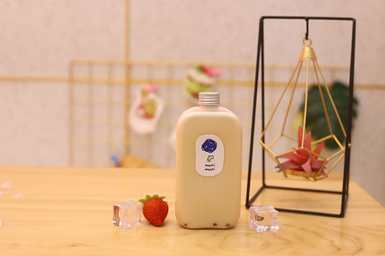 Anpassbare Milchtee-Flaschen mit auslaufsicherem Design und Fassungsvermögen 120ml 250ml 350ml 500ml 1000ml