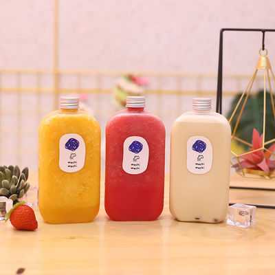 Anpassbare Milchtee-Flaschen mit auslaufsicherem Design und Fassungsvermögen 120ml 250ml 350ml 500ml 1000ml