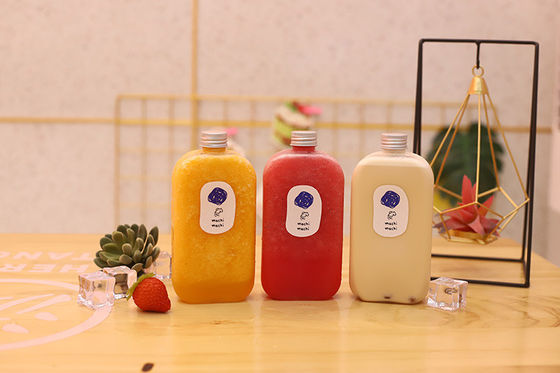 Anpassbare Milchtee-Flaschen mit auslaufsicherem Design und Fassungsvermögen 120ml 250ml 350ml 500ml 1000ml