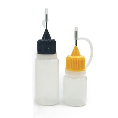 Individuelles Logo E Flüssigkeitsflasche mit kindsicheren Hals Typ 10ml 15ml 30ml 60ml 80ml 100ml Kapazität