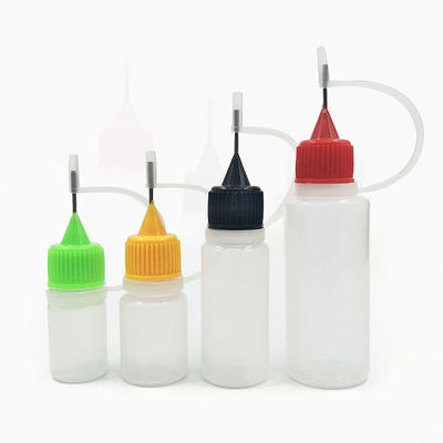 Individuelles Logo E Flüssigkeitsflasche mit kindsicheren Hals Typ 10ml 15ml 30ml 60ml 80ml 100ml Kapazität