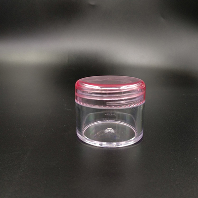 Smooth Surface Customized Logo Plastic Cosmetic Jar with Customized Printing and Surface