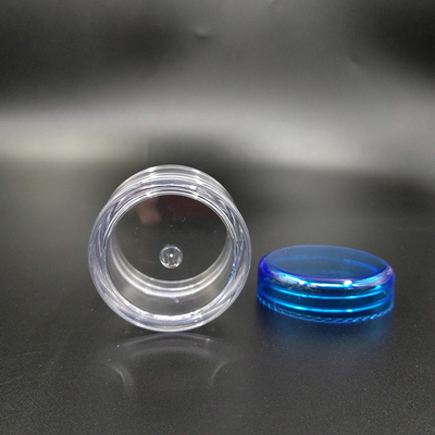 Smooth Surface Customized Logo Plastic Cosmetic Jar with Customized Printing and Surface