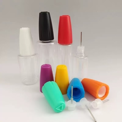 Kindersichere Halse Typ E Flüssigkeitsflasche Aufmachung Farbe und verschiedene Kapazitäten von 10ml 15ml 30ml 40ml 60ml 80ml 100ml