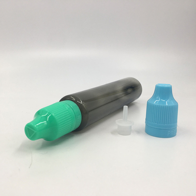 Durchsichtige E-Flasche mit 18 mm Halsgröße und 10 ml 15 ml 30 ml 60 ml 80 ml 100 ml Fassungsvermögen