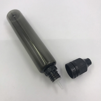 Durchsichtige E-Flasche mit 18 mm Halsgröße und 10 ml 15 ml 30 ml 60 ml 80 ml 100 ml Fassungsvermögen