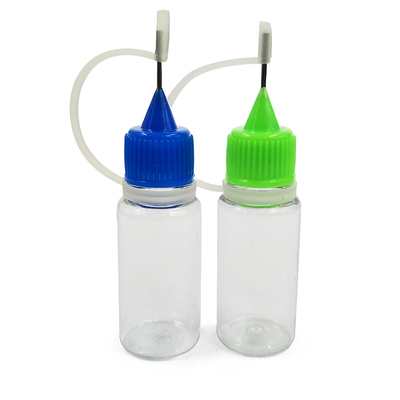 Kindersichere Flaschen mit schmalem Hals für Flüssigkeiten, transparentes Design