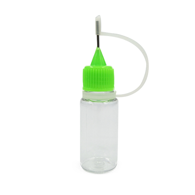 Kindersichere Flaschen mit schmalem Hals für Flüssigkeiten, transparentes Design