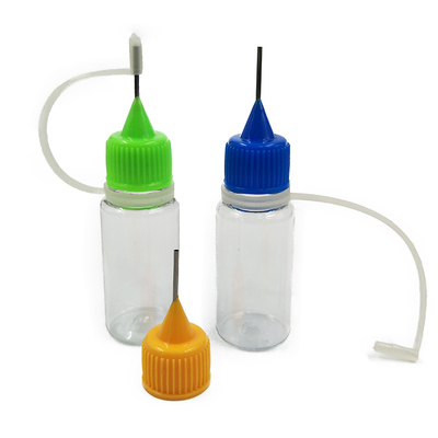 Kindersichere Flaschen mit schmalem Hals für Flüssigkeiten, transparentes Design