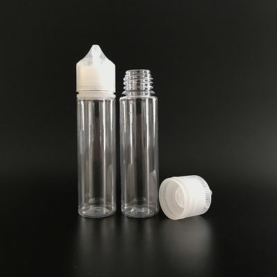 Siebdruck-Kindersichere E-Liquid-Flasche mit 18mm Halsgröße, Siebdruckdesign und kindersicherem Verschluss