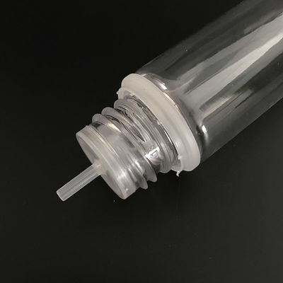 Siebdruck-Kindersichere E-Liquid-Flasche mit 18mm Halsgröße, Siebdruckdesign und kindersicherem Verschluss