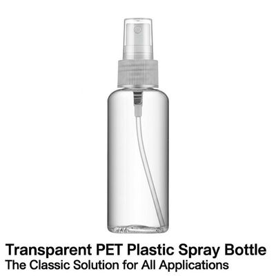 Transparente PET-Plastik-Sprühflasche Die klassische Lösung für alle Anwendungen