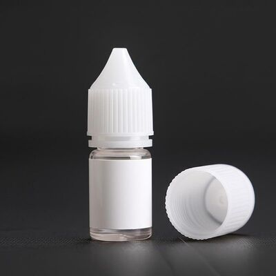 10ml E-Liquid Flasche mit kindersicherem Hals, bietet sichere Verpackung für die Lagerung und Handhabung von E-Liquid in Vaping-Produkten