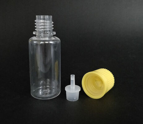 Kindersichere E-Liquid-Flasche Typ E mit verschiedenen Kapazitäten: 10 ml, 15 ml, 30 ml, 40 ml, 60 ml, 80 ml, 100 ml, hergestellt aus PET