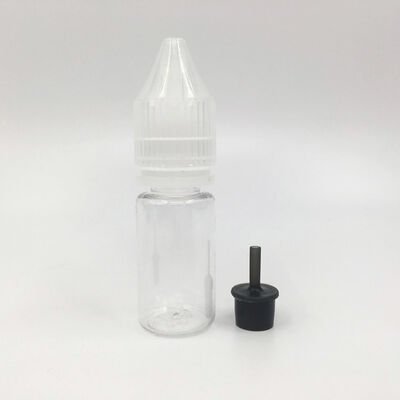 PET transparente E-Liquid-Flaschenhalsgröße 18 mm, ideal für individuelle Etikettierung und Branding von Vape-Saftbehältern