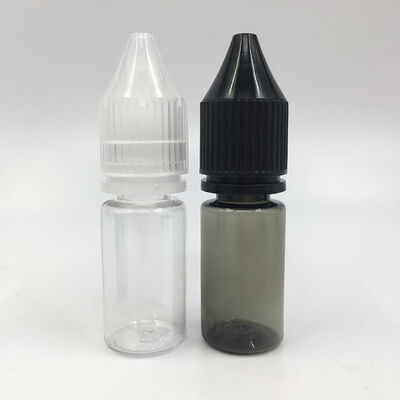 PET transparente E-Liquid-Flaschenhalsgröße 18 mm, ideal für individuelle Etikettierung und Branding von Vape-Saftbehältern