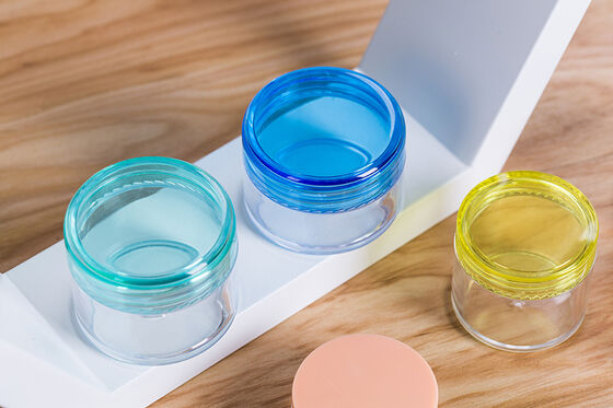 Anpassung Druck Kunststoffkrüge Behälter Breitmunde Luftsperre Ideal für die Lagerung von Gewürzen Kräme und Pulver