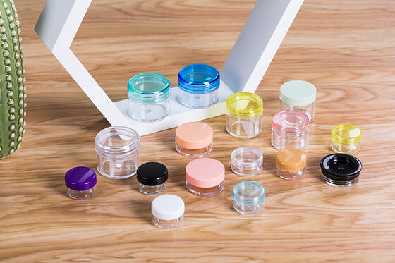 Anpassung Druck Kunststoffkrüge Behälter Breitmunde Luftsperre Ideal für die Lagerung von Gewürzen Kräme und Pulver