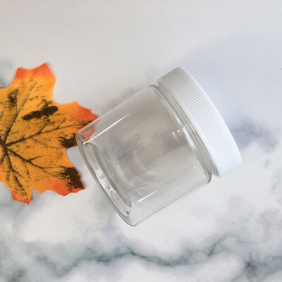 Plastikbehälter 100 Durchmesser mit Logo-Individualisierung, geeignet für Nahrungsergänzungsmittel und Kosmetikprodukte