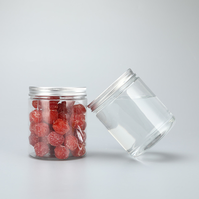 Nuss-Nahrungsmittelvorratsbehälter der Süßigkeits-300ml sechseckiges HAUSTIER Plastikglas