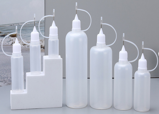 Flüssigkunststoffquetschflaschen Tropfflaschen e 10ml 15ml 30ml Großhandelsnadelspitzen