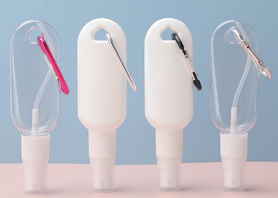 Schlüsselkettenreise-Plastikhanddesinfizierer füllt ODM OBM Soem-30ml ab