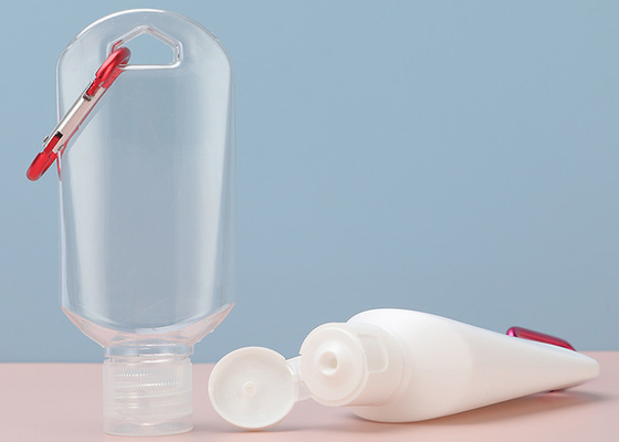 Handdesinfizierer-Flaschen der Pressungs-80ml leere mit Flip Top Cap Leakproof