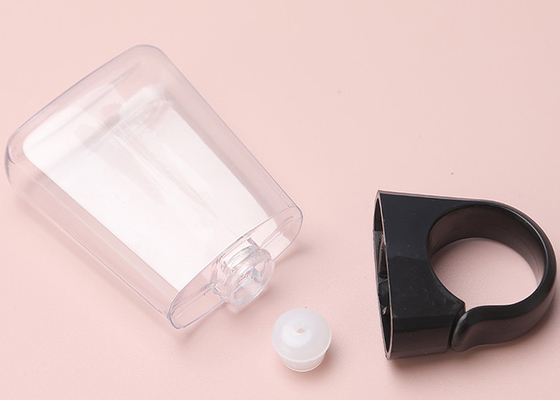füllt leerer Desinfizierer der Hand30ml nachfüllbare Schlüsselkettenreise-Flasche ab