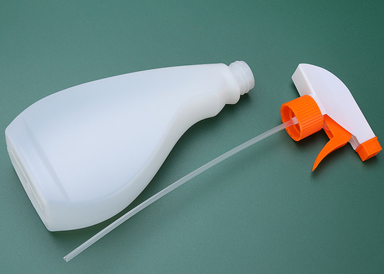 200 ml Plastikleere Nebelflaschen zum Sprühen von Flüssigkeiten mit Bildschirmdruck in Weiß / Transparent