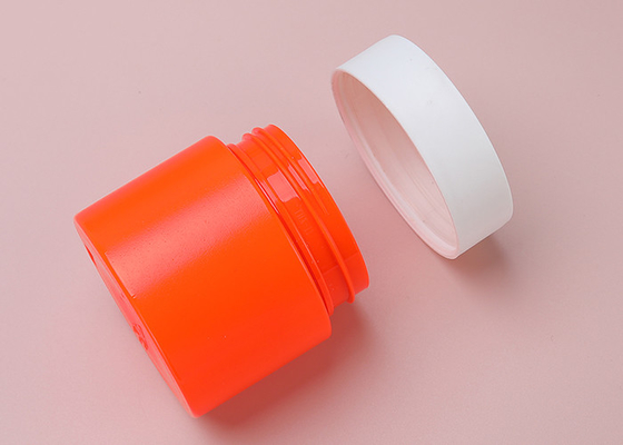Leer gemahlenes Acryl-Plastik für Haustiere Gesichtskosmetik und Verpackung Körperbutter Lotion Augencreme Glas Lippencreme Behälter mit