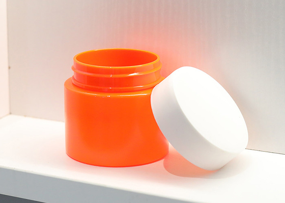 Leer gemahlenes Acryl-Plastik für Haustiere Gesichtskosmetik und Verpackung Körperbutter Lotion Augencreme Glas Lippencreme Behälter mit
