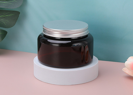 Leer gemahlenes Acryl-Plastik für Haustiere Gesichtskosmetik und Verpackung Körperbutter Lotion Augencreme Glas Lippencreme Behälter mit