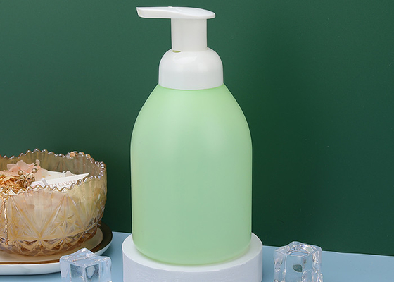 Einfache Nachfüllung Matte Oberfläche Plastikkragen Schaumflasche mit PET und PP Material