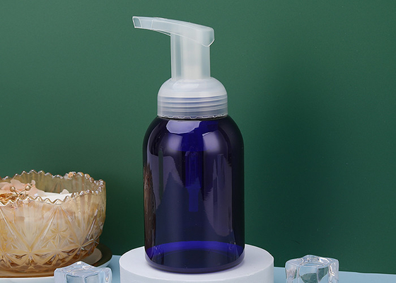 Einfache Nachfüllung Matte Oberfläche Plastikkragen Schaumflasche mit PET und PP Material