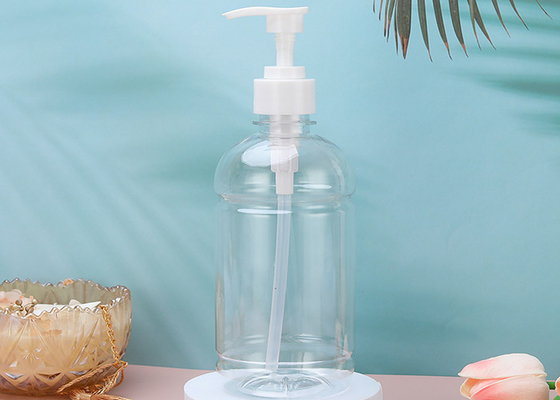 leere klare Plastikzufuhr der Pumpflasche-480ml für Massage-Öl, Flüssigseife