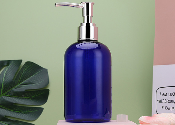 Sgs-Runden-nachfüllbare Shampoo-PlastikPumpflasche 300ml