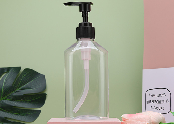 Nachfüllbare flache zugeführte Lotions-Shampoos HAUSTIER ISO9001 Pumpflasche-300ml 700ml