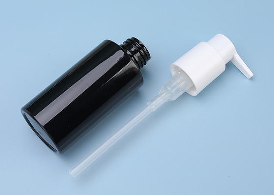 PETG-Plastiklotion füllt BLEIFREIE Schwarzes 100ml HAUSTIER Flasche BPA ab